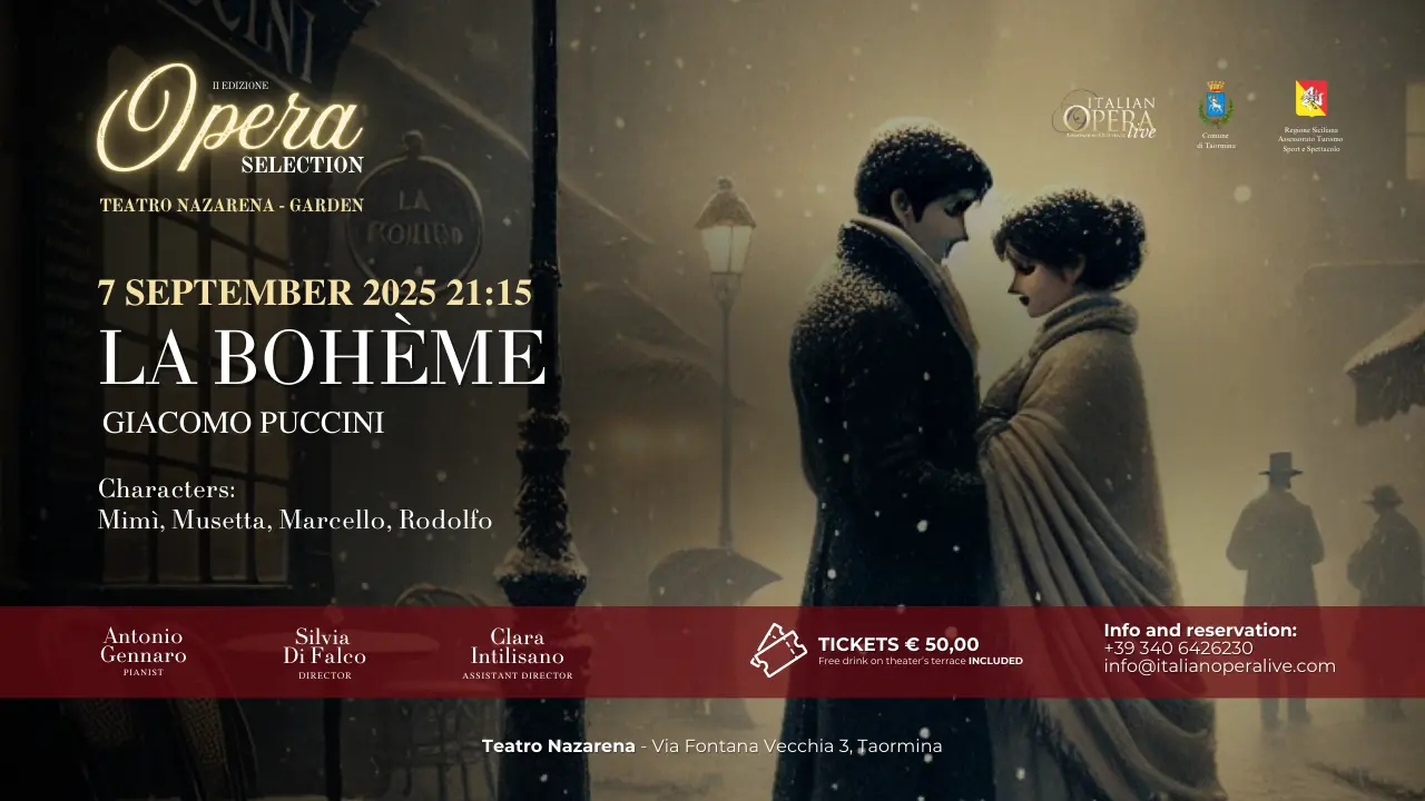 La Bohème (G.Puccini) – Opera Selection 7th September 2025