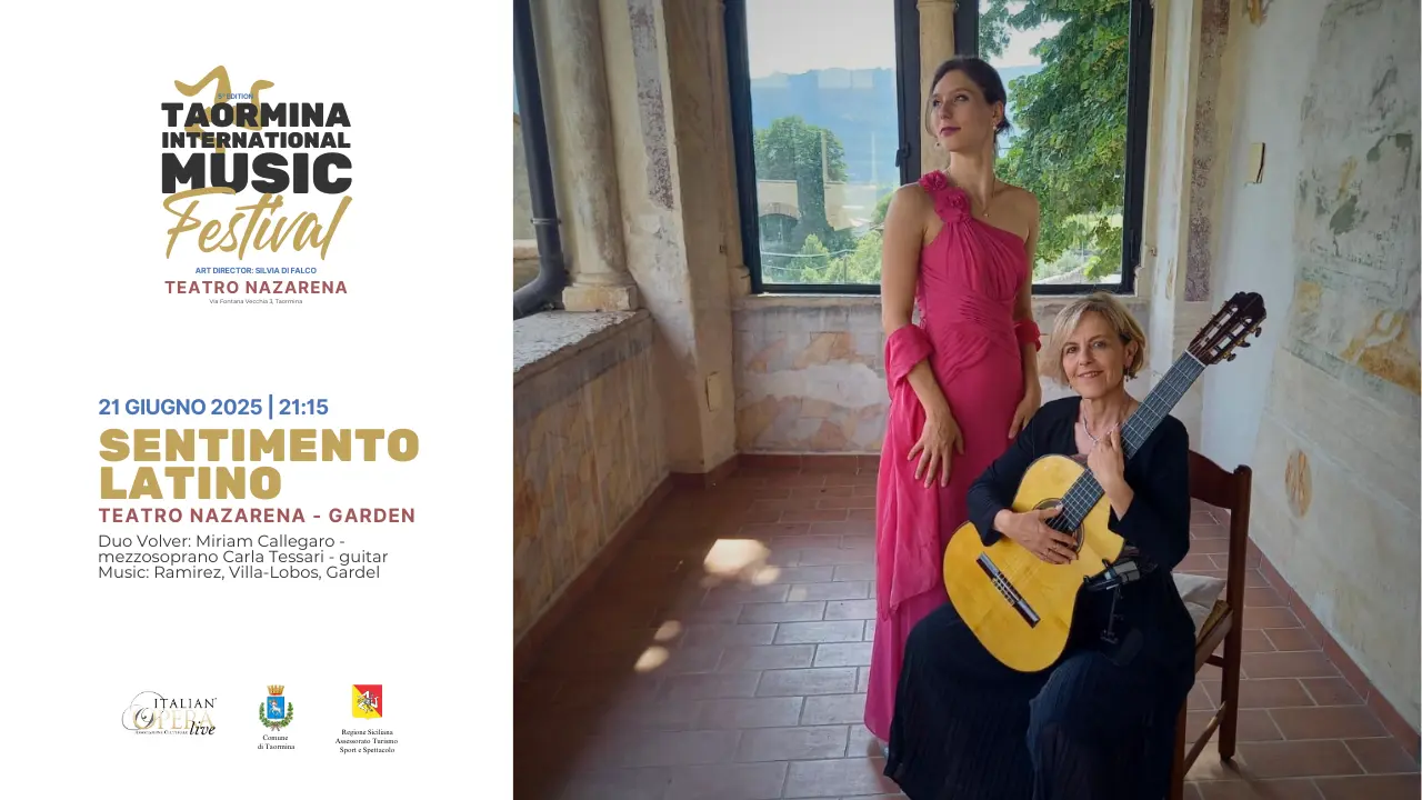 Sentimento latino – Taormina International Music Festival 21th June 2025