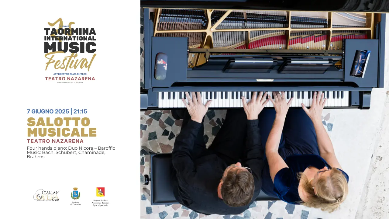 Salotto Musicale – Taormina International Music Festival 7th June 2025